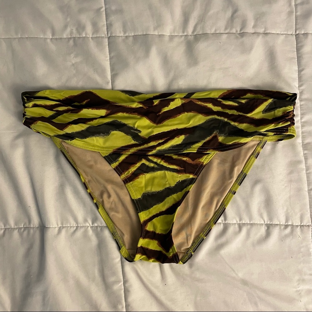 victoria’s secret zebra print bikini bottom